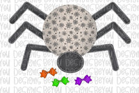 Spider with Bows Digital Design