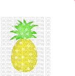 Pineapple Splatter Digital Design