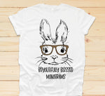 Bunny with Leopard Glasses