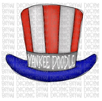 Yankee Doodle Hat Digital Design – Heart & Home Mercantile Co.