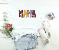 Floral Custom Name Tee