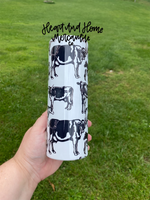 Cow Print Tumbler