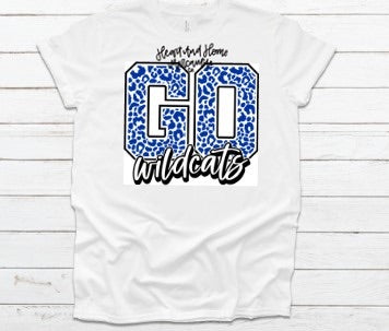 Leopard GO Wildcats Tee