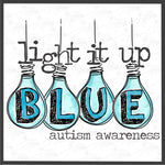 Light It Up Blue Bulbs - Autism Awareness