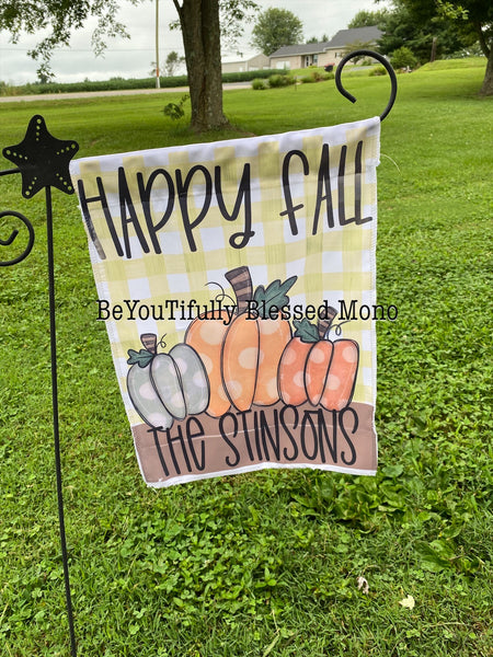 Fall Garden Flags