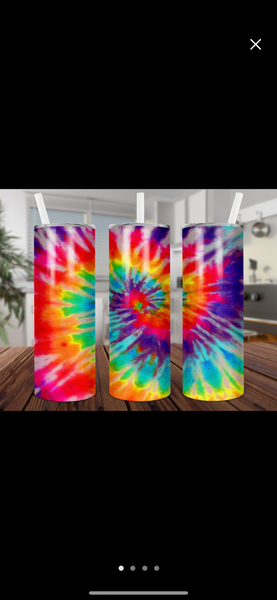 Tie Dye Tumbler