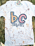 BC Trojans Splatters