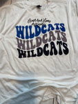 Vintage Wildcats Word Tee