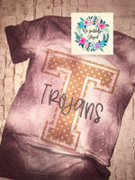 Trojans  Bleached T