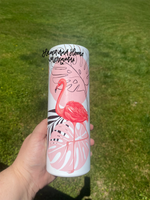 Boho Flamingo Tumbler