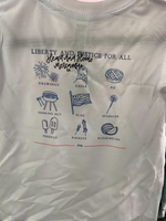 Liberty & Justice For All (Pocket & Back)