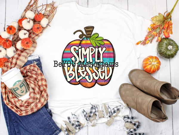 Simply Blessd Pumpkin