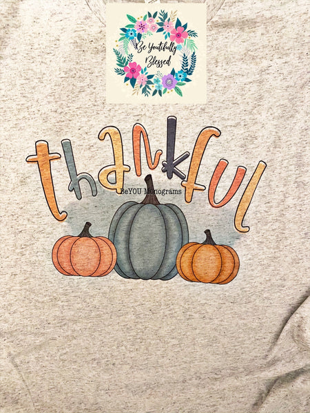 Thankful Pumpkin Trio - lighter colors