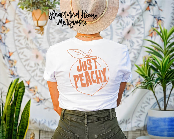 Just Peachy - Front & Back