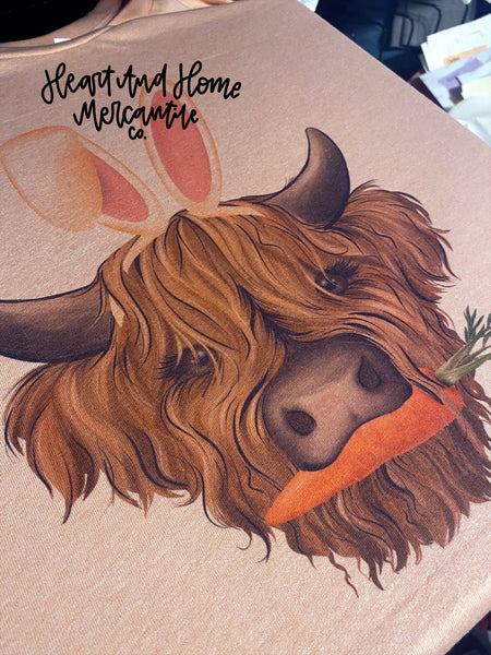 Highland Cow Easter