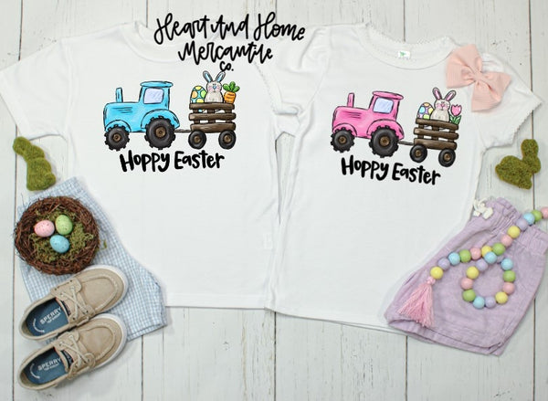 Happy Easter TractorsBoy or Girl