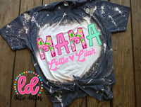 Summer Print Custom Name tee