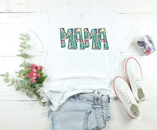 Tropical Custom Name Tee